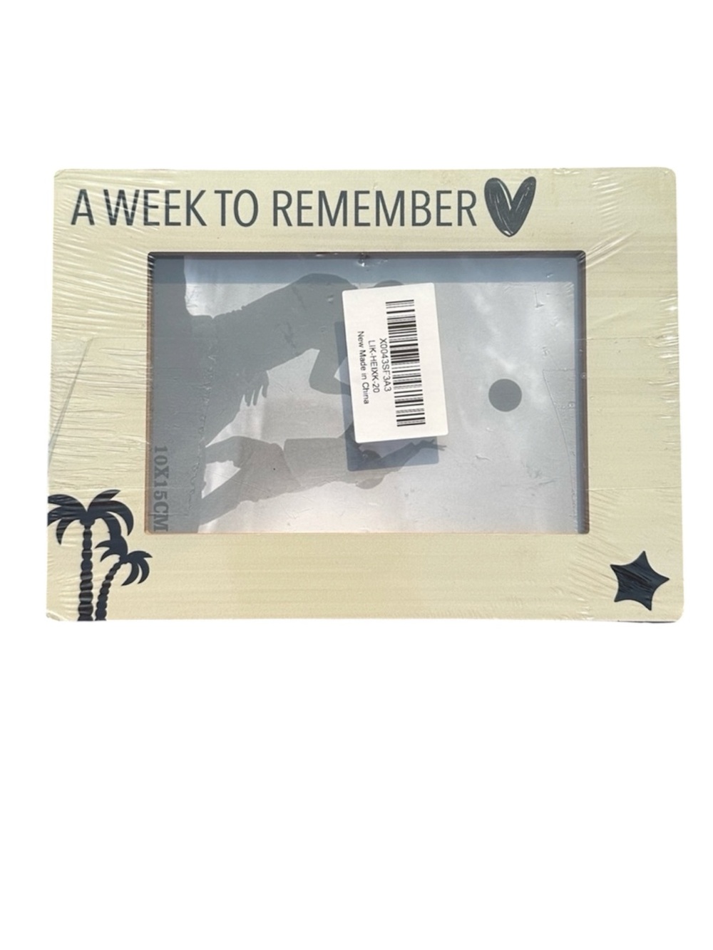 A Week to Remember 4x6 Photo Frame- NEW